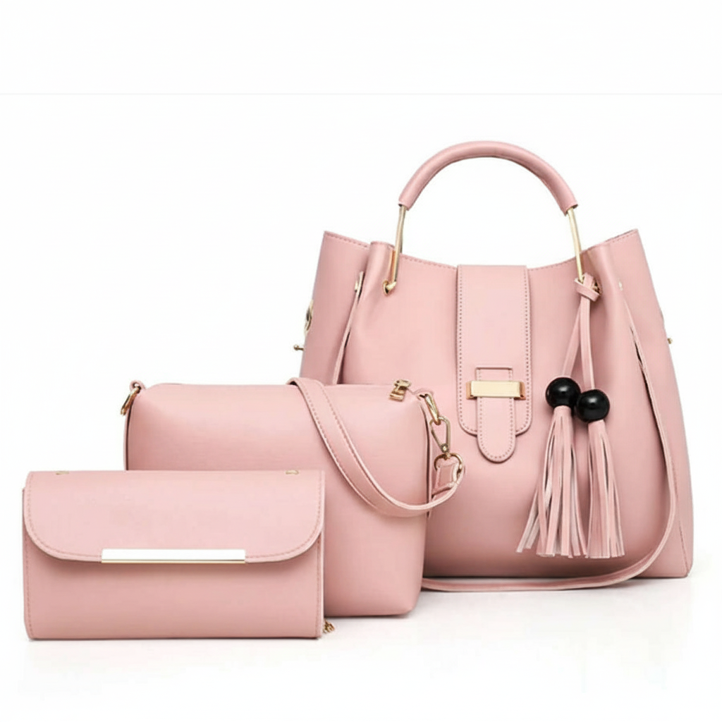 Jane 3 Pcs - Pink