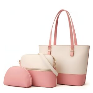 Grace 3 Pcs - White / Pink