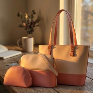 Grace 3 Pcs - White / Pink