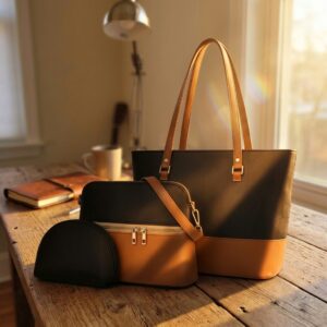 Grace 3 Pcs - Black / Mustard