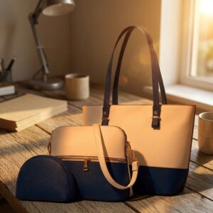 Grace 3 Pcs - White / Blue