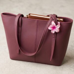 Flow Tote - Maroon