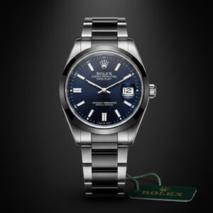 Silverline Blue Dial Watch
