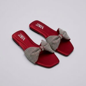 ZARA Flat - Maroon
