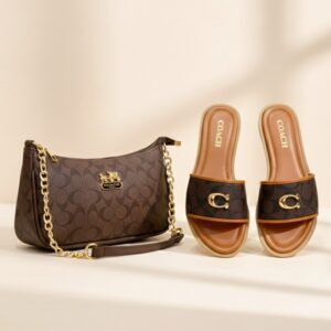 Coach Crossbody & Slide Combo